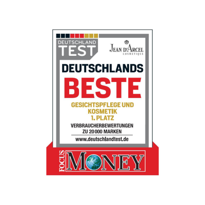 Wir arbeiten mit Deutschlands bester Kosmetikmarke - JEAN D‘ARCEL